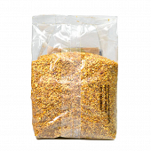 Grounded golden flaxseed