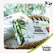 Biodegradable bamboo baby wipes 64 wipes