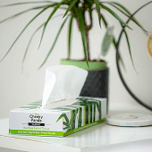 Bamboo facial tissues 100% FSC pack of 80 tissues (3-Ply)