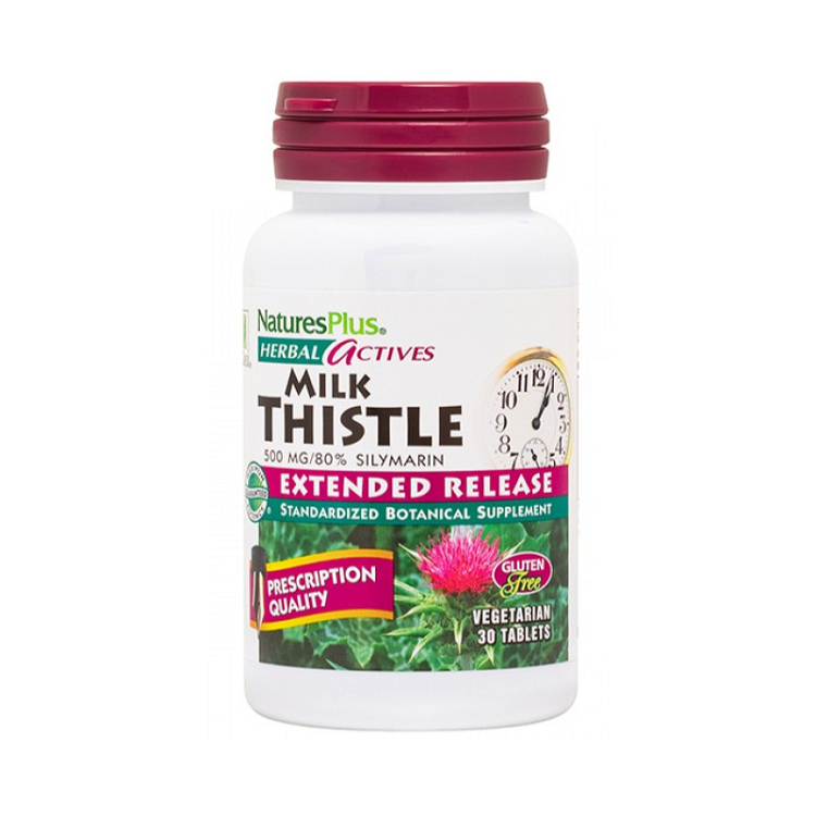 Milk Thistle Extended Release 500mg 30 tabs