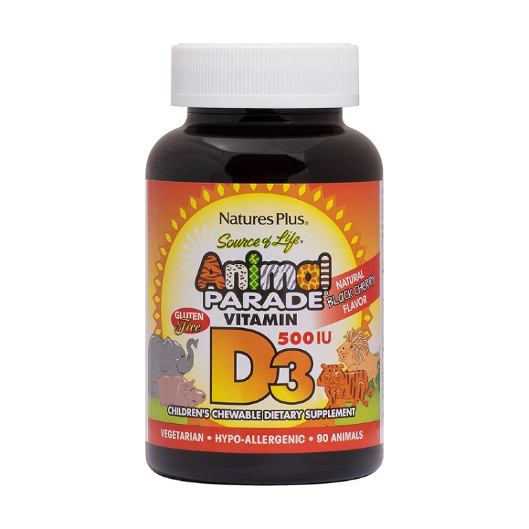 Vitamin D3 90 μασώμενες ταμπλέτες