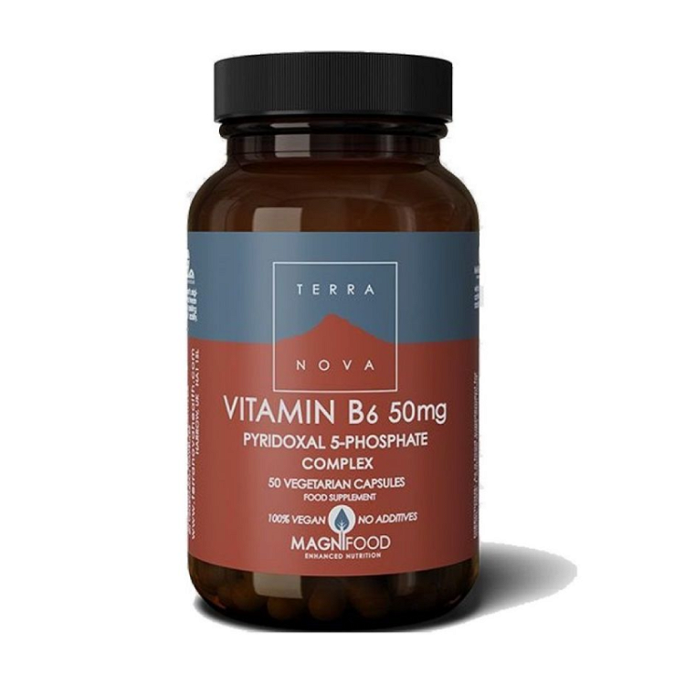 Vitamin B6 50mg complex (P 5-P) 50 caps