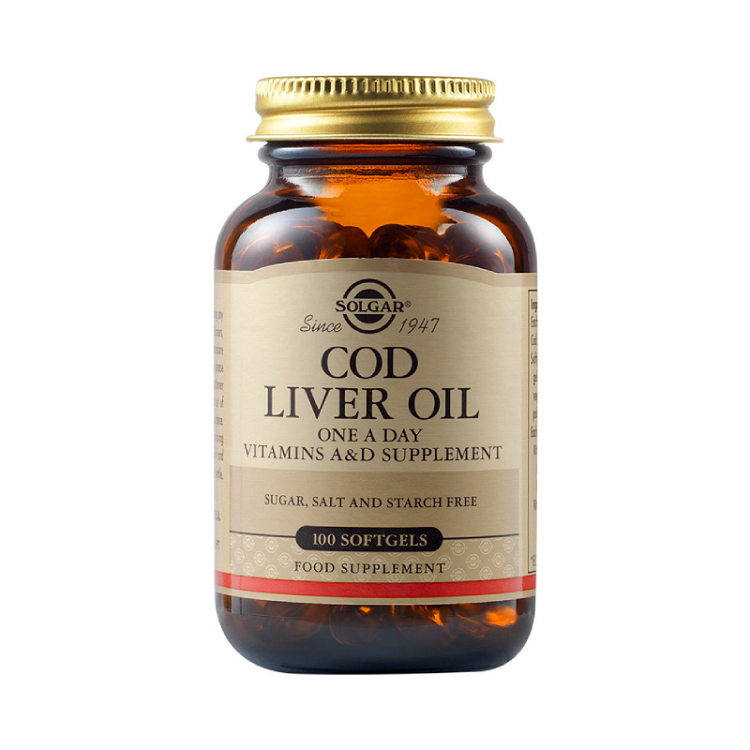 Cod Liver Oil 100 μαλακές κάψουλες