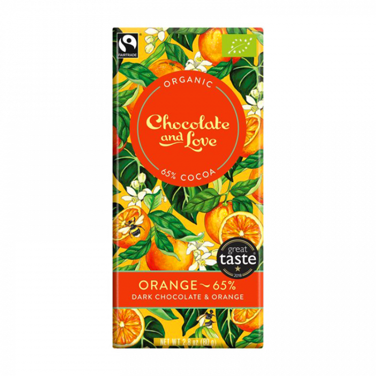 Dark Chocolate with Orange 65%