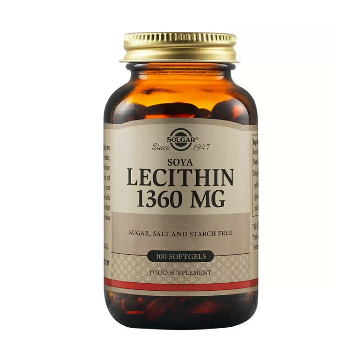 Lecithin 1360mg 100 μαλακές κάψουλες