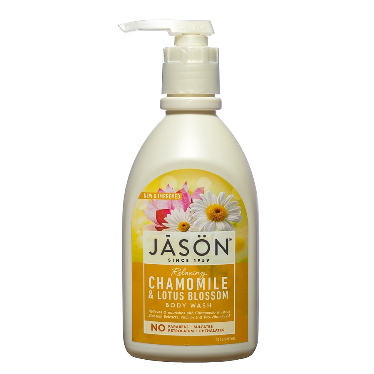 Body wash with chamomile