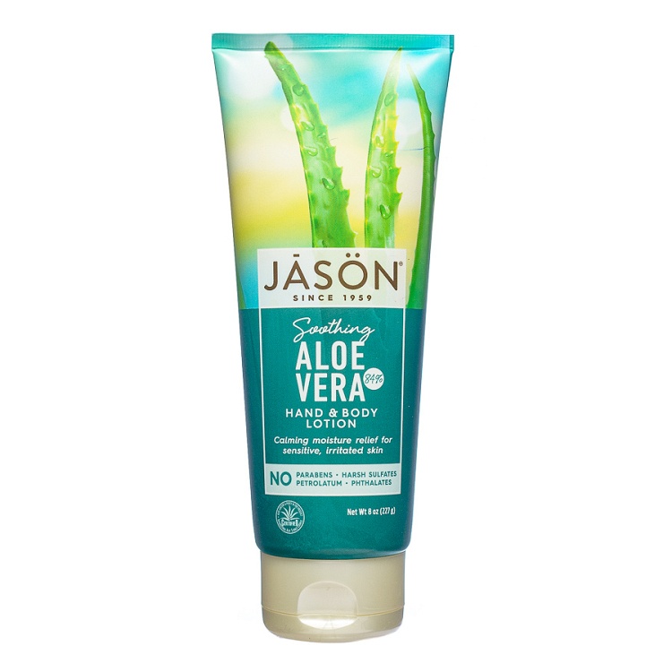 Hand and body lotion with aloe vera