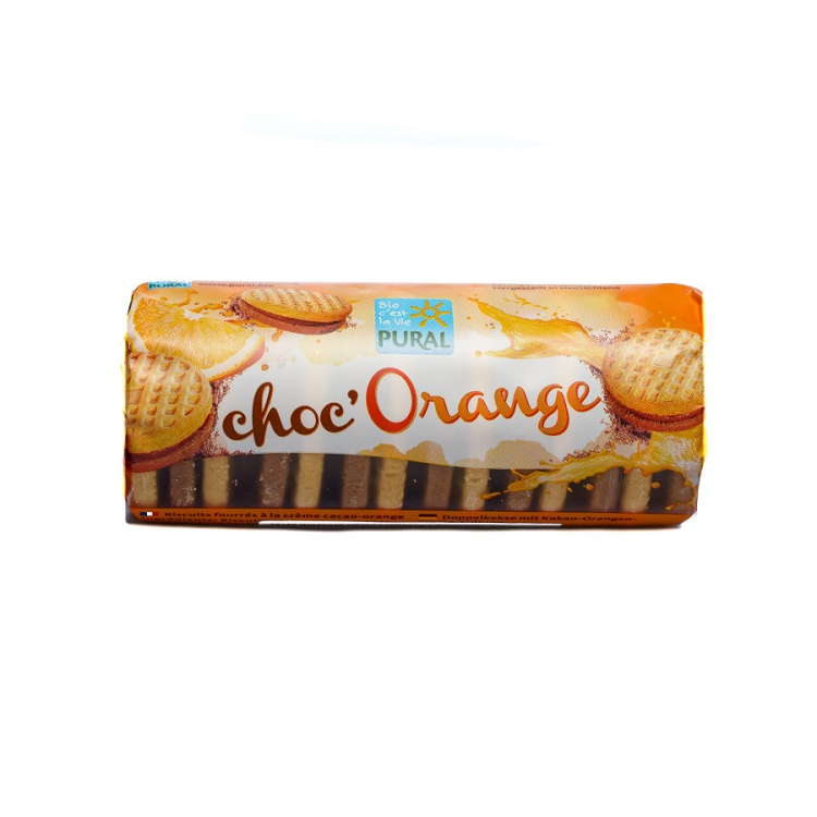 Biscuits with Cacao-Orange Filling