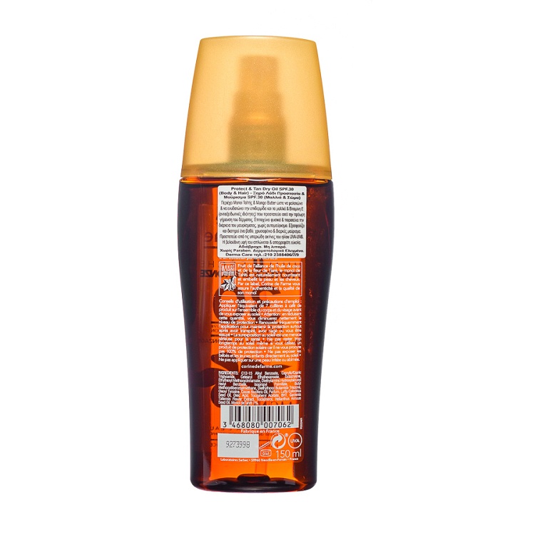 Protect & tan dry oil hair and body SPF30