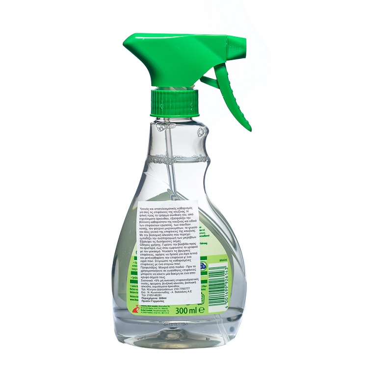 Cleaning and disinfectant spray