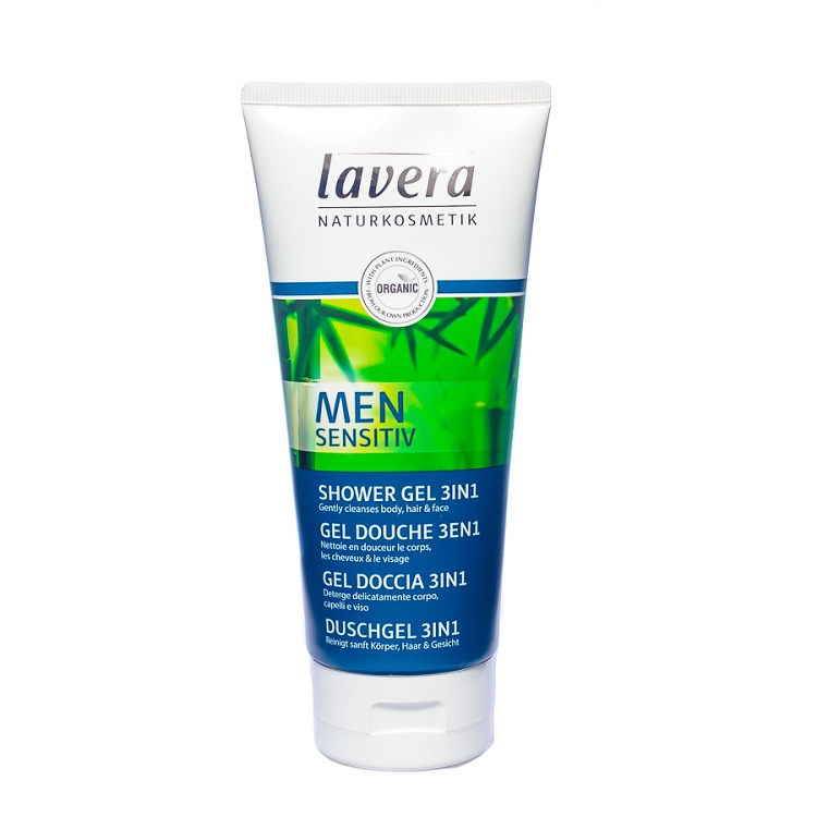 Bamboo and guarana shampoo & shower gel 3 in 1 men sensitive