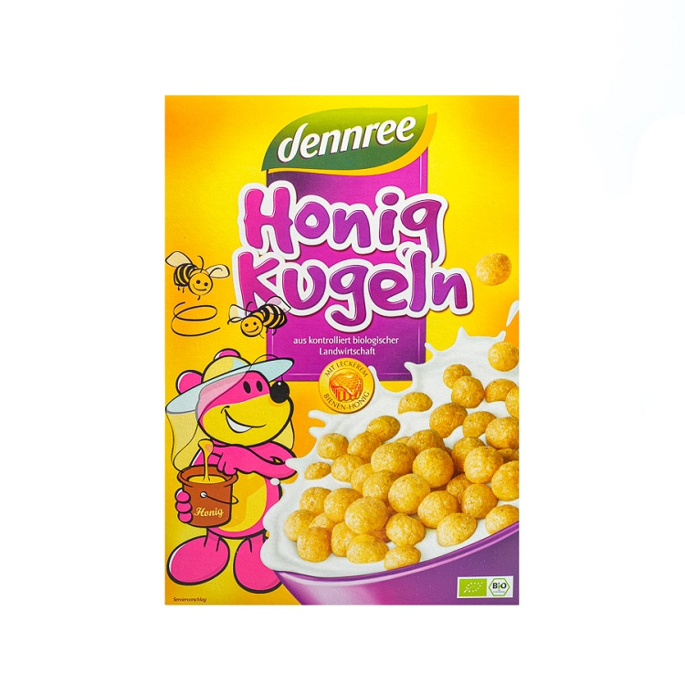 Cereal balls with honey