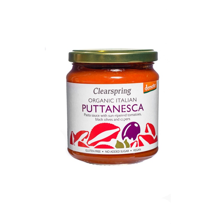 Σάλτσα ντομάτας με ελιές και κάπαρη (Puttanesca)