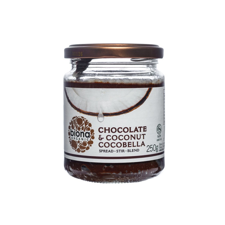 Coconut spread with cacao