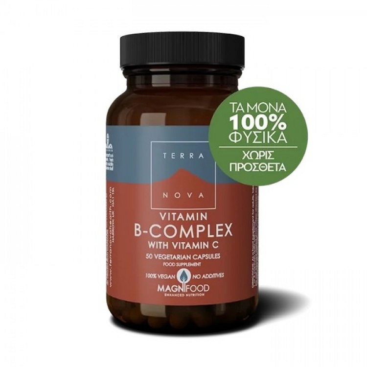 B Complex with vitamin C 50 κάψουλες
