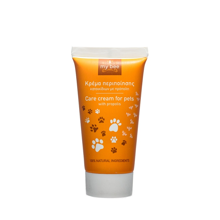 Care cream for pets with propolis