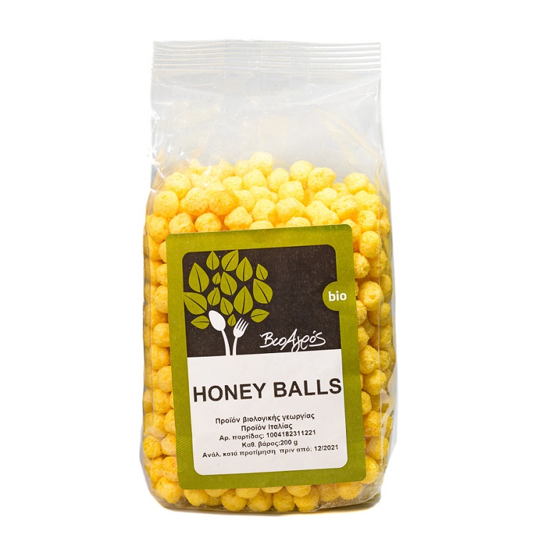 Corn Balls with Honey