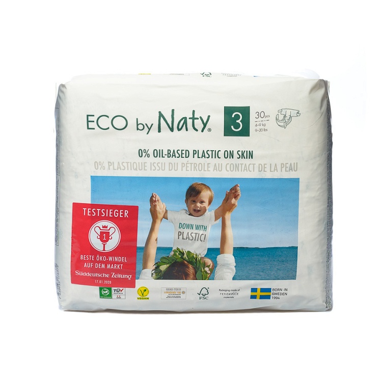 Diapers Midi No3, 4-9kg (30 Count)