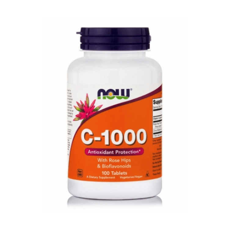 Vitamin C-1000 with rose hips and bioflavonoids