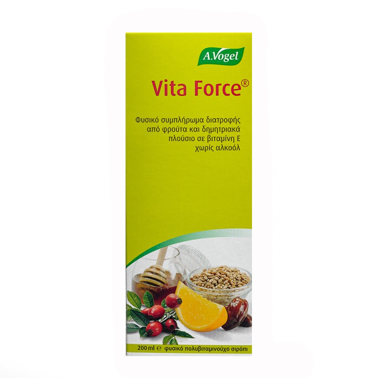 Vita Force φυτικό πολυβιταμινούχο σιρόπι