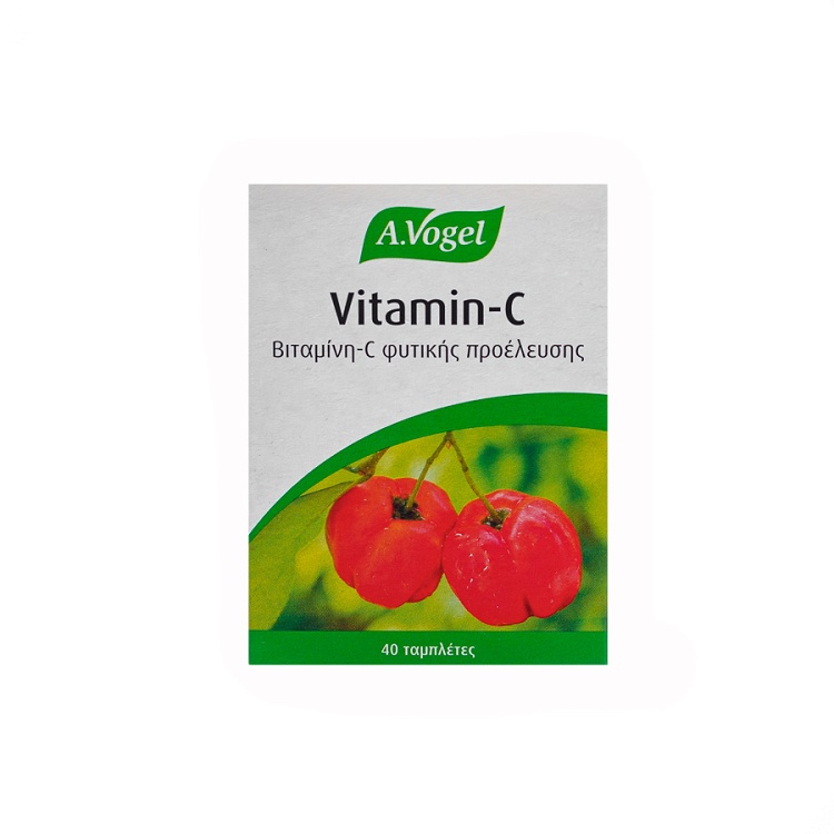 Βιταμίνη C από φρέσκια ασερόλα
 40 ταμπλέτες