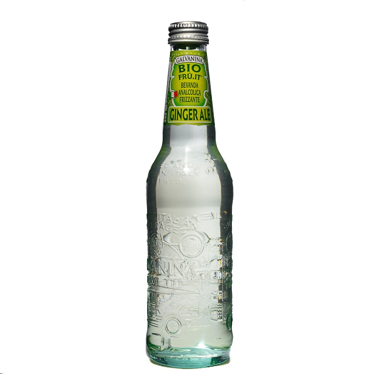 Carbonated water with ginger aroma