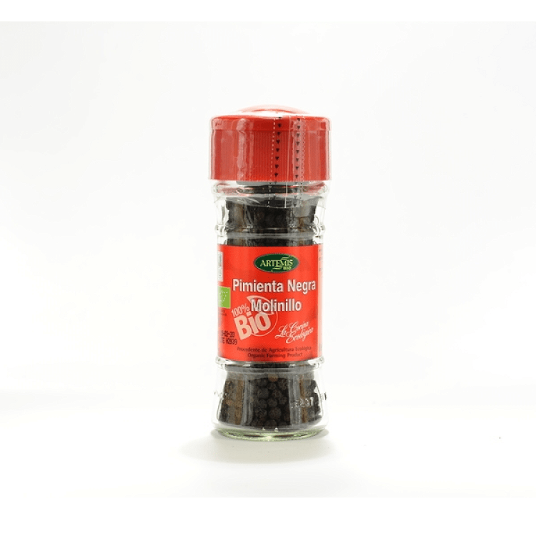 Black pepper in grinder