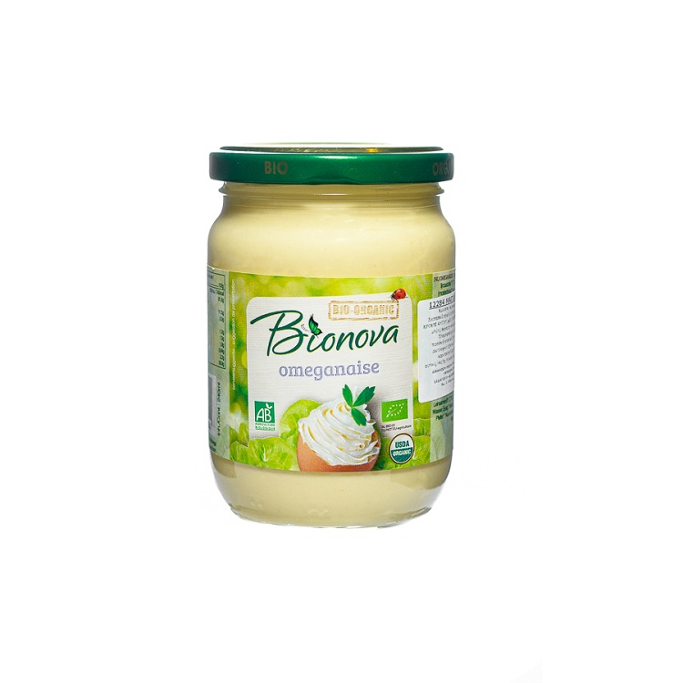 Mayonnaise enriched with omega fatty acids