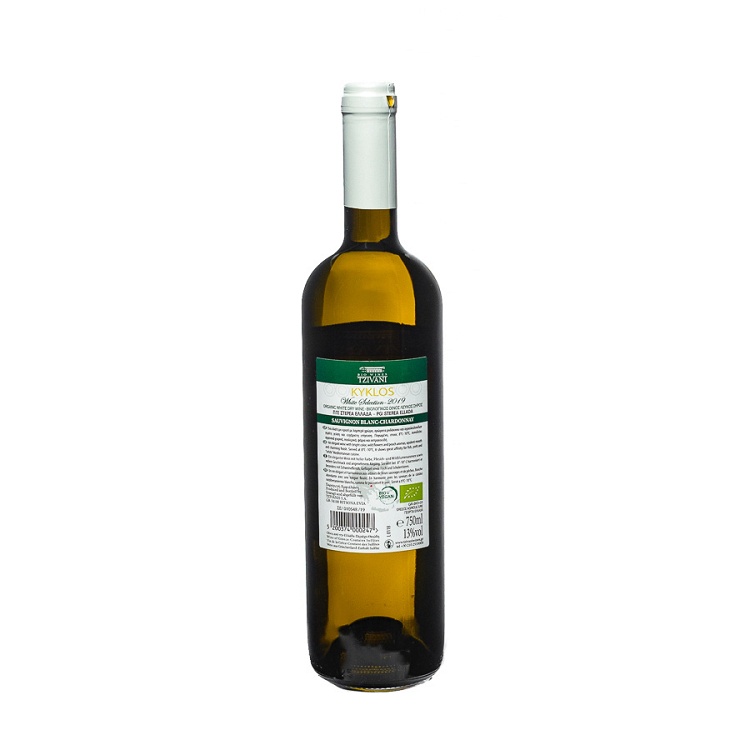 Λευκός ξηρός οίνος Sauvignon Blanc- Chardonnay