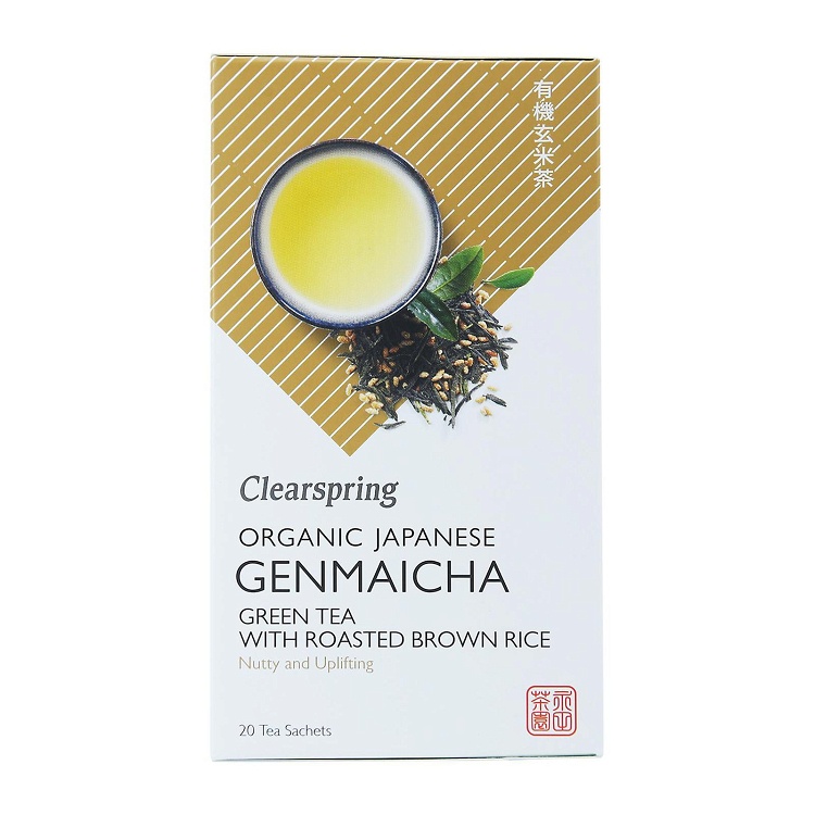Πράσινο Τσάι με Καβουρδισμένο Καστανό Ρύζι