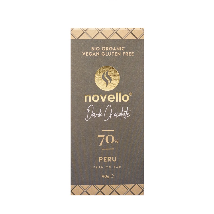 Μαύρη σοκολάτα Περού 70%