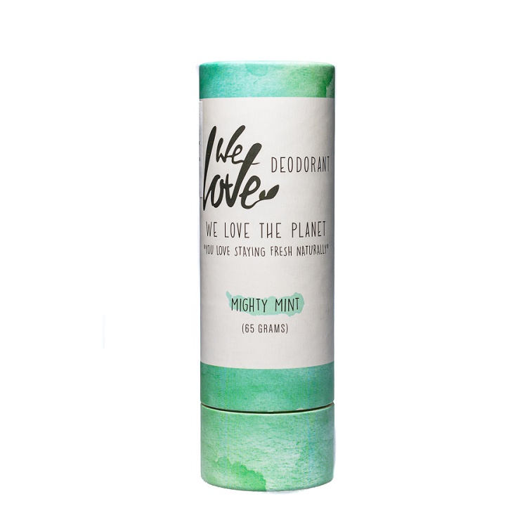 Deodorant stick with mint and rosemary essence