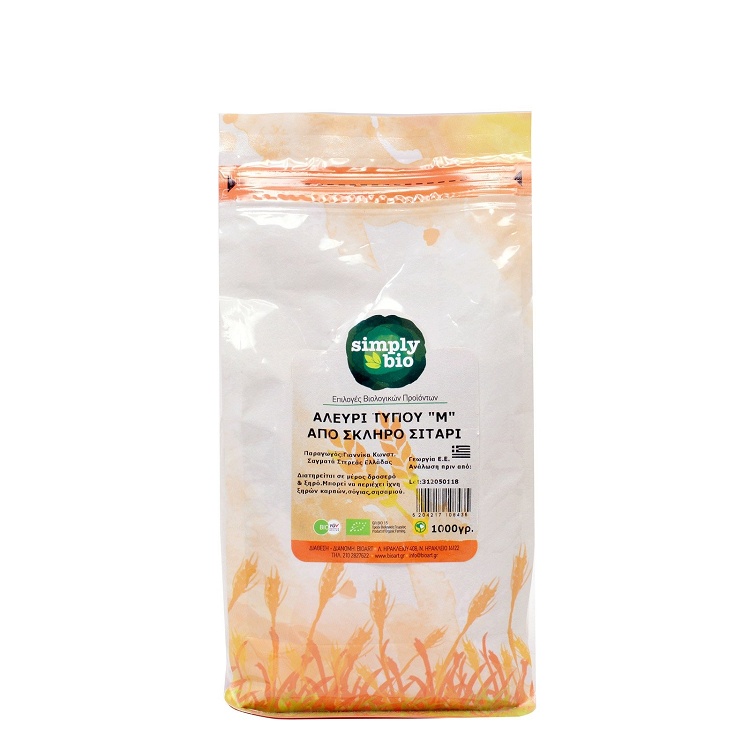 Type “M” flour from hard wheat
