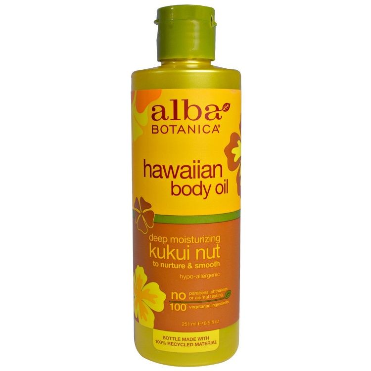 Hawaiian body oil Kukui Nut
