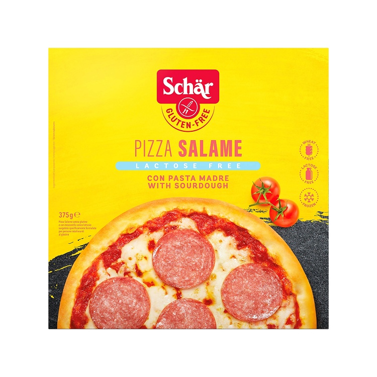 Frozen Gluten Free Salami Pizza