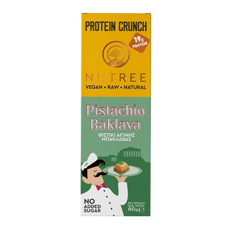 Protein Bar with Pistachio and Baklava Gluten Free