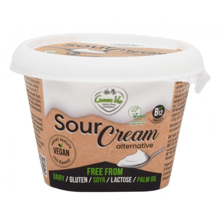 Plant based sour cream spread