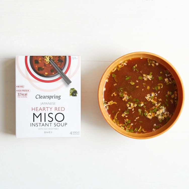 Στιγμιαία σούπα MISO (Hearthy Red) με λαχανικά θαλάσσης