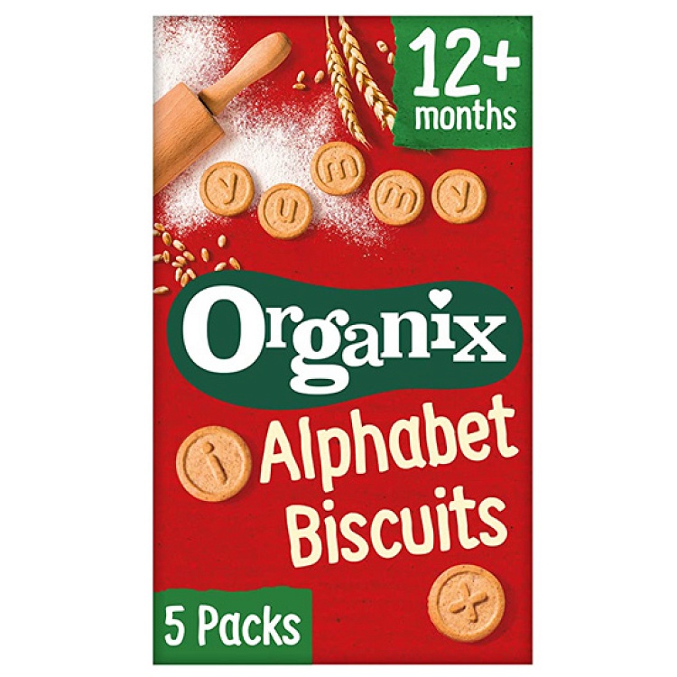 Alphabet biscuits