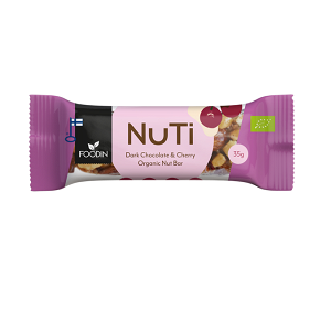 Organic Nut Bar with Dark Chocolate & Cherry
