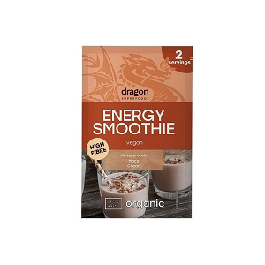 Organic Energy Smoothie Superfoods Mix with Hemp Protein, Maca and Cacao