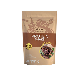Organic Protein Shake Cacao and Vanilla with Erythritol