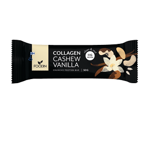 Protein Bar with Collagen Peptides, Cashews & Vanilla