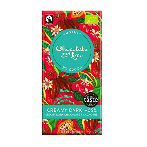Dark chocolate with cocoa nibs 55%
