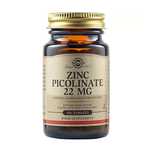 Zinc Picolinate 22mg 100 ταμπλέτες