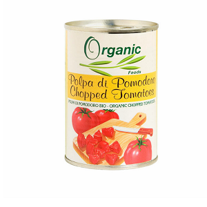 Organic Chopped Tomatoes in Tomato Juice