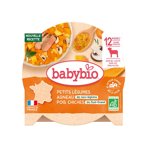 Organic Vegetable Meal with Lamb 12+ Months