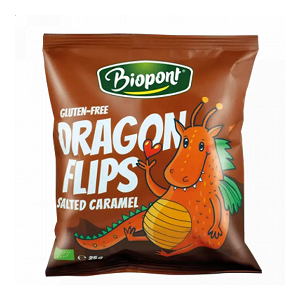 Organic Gluten Free Corn Flips with Salted Caramel