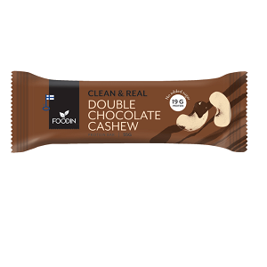 Protein Bar with Collagen Peptides, Chocolate and Cashews, No Added Sugar, with Sweeteners