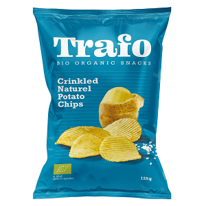 Organic Ribbed Potato Crisps with Salt